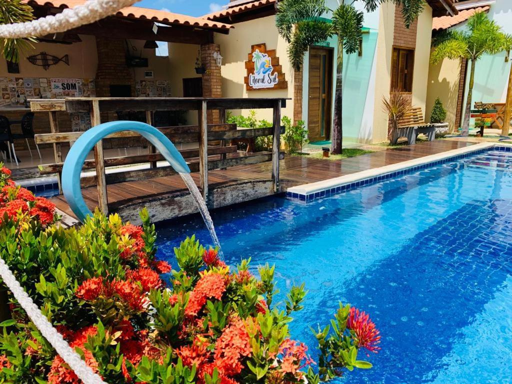 Flats Villas Litoral Sul - Lagoa Do Pau - Coruripe - Al Luaran gambar