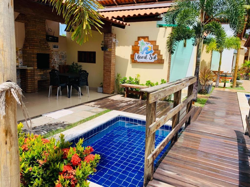 Flats Villas Litoral Sul - Lagoa Do Pau - Coruripe - Al Luaran gambar